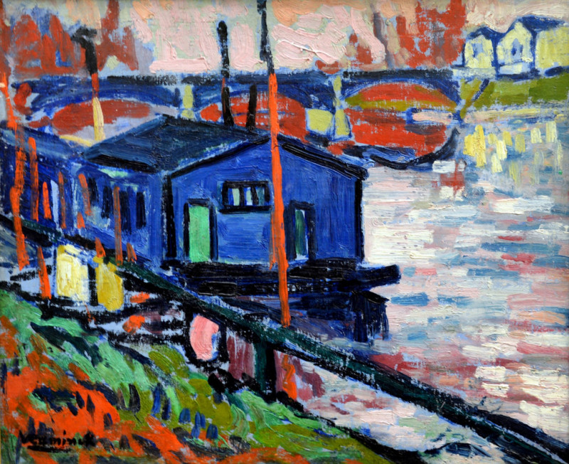 La Seine au Pecq - Vlaminck